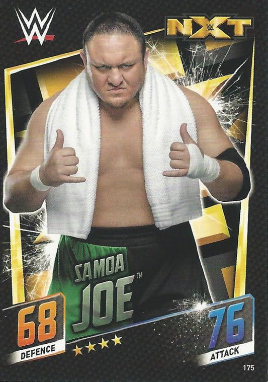 WWE Topps Slam Attax 2015 Then Now Forever Samoa Joe #175 NXT