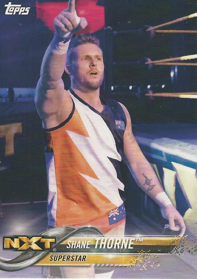 WWE Topps Then Now Forever 2018 Shane Thorne #175