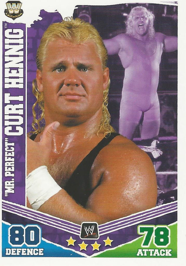 WWE Topps Slam Attax Mayhem 2010 Mr Perfect #175
