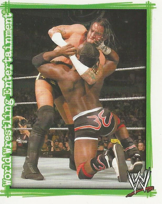 WWE Topps Superstars Uncovered 2007 Sticker CM Punk #175