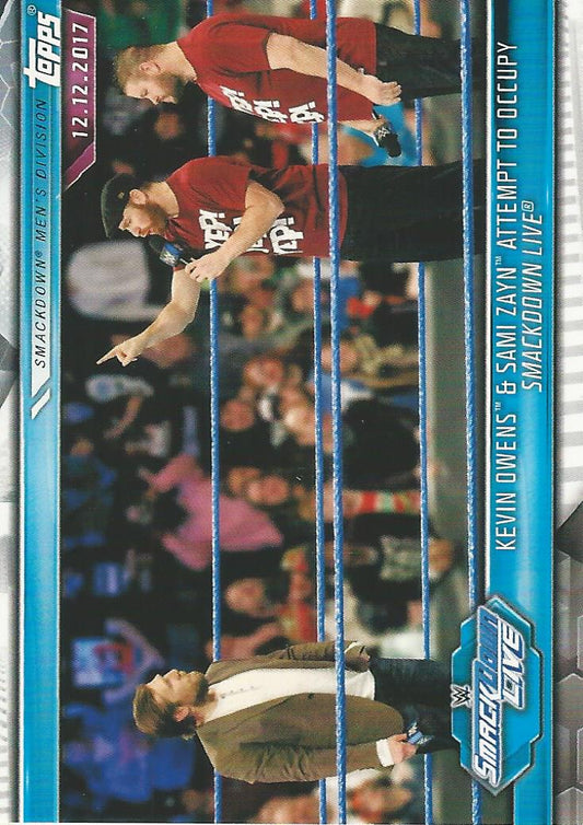 WWE Topps Champions 2019 Kevin Owens and Sami Zayn #75
