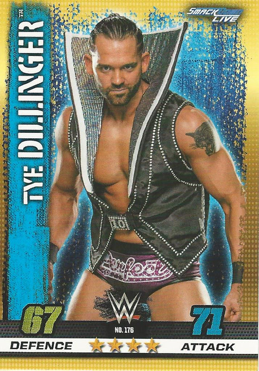 WWE Topps Slam Attax 10th Edition 2017 Tye Dillenger #176