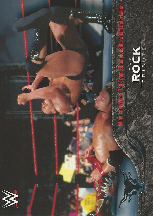 WWE Topps 2016 The Rock 16 of 40 trading card PW Catalog