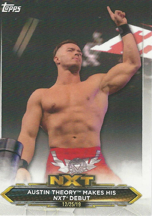 WWE Topps NXT 2020 Austin Theory #76
