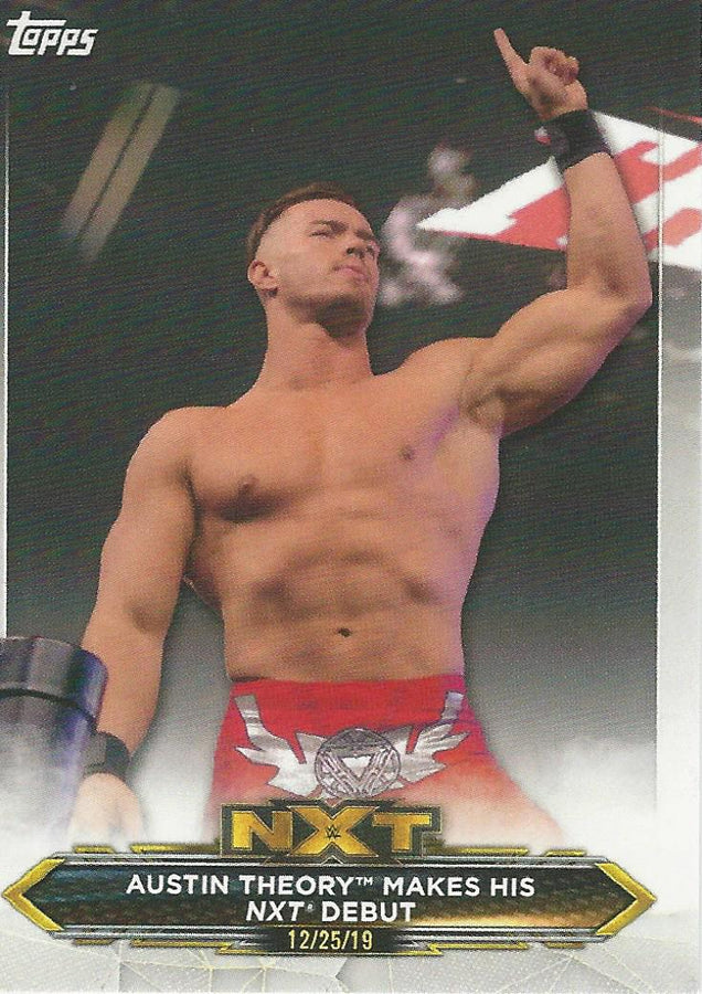 WWE Topps NXT 2020 Austin Theory #76