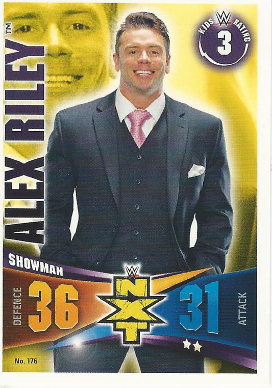 WWE Topps Slam Attax Rivals 2014 Alex Riley #176 NXT