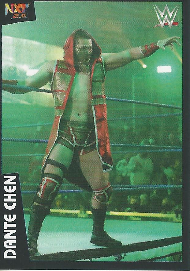 WWE Panini 2022 Sticker Collection Dante Chen #176
