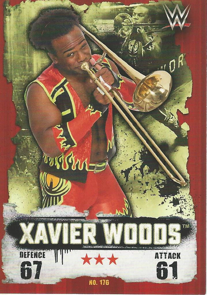 WWE Topps Slam Attax Takeover 2016 Xavier Woods #176