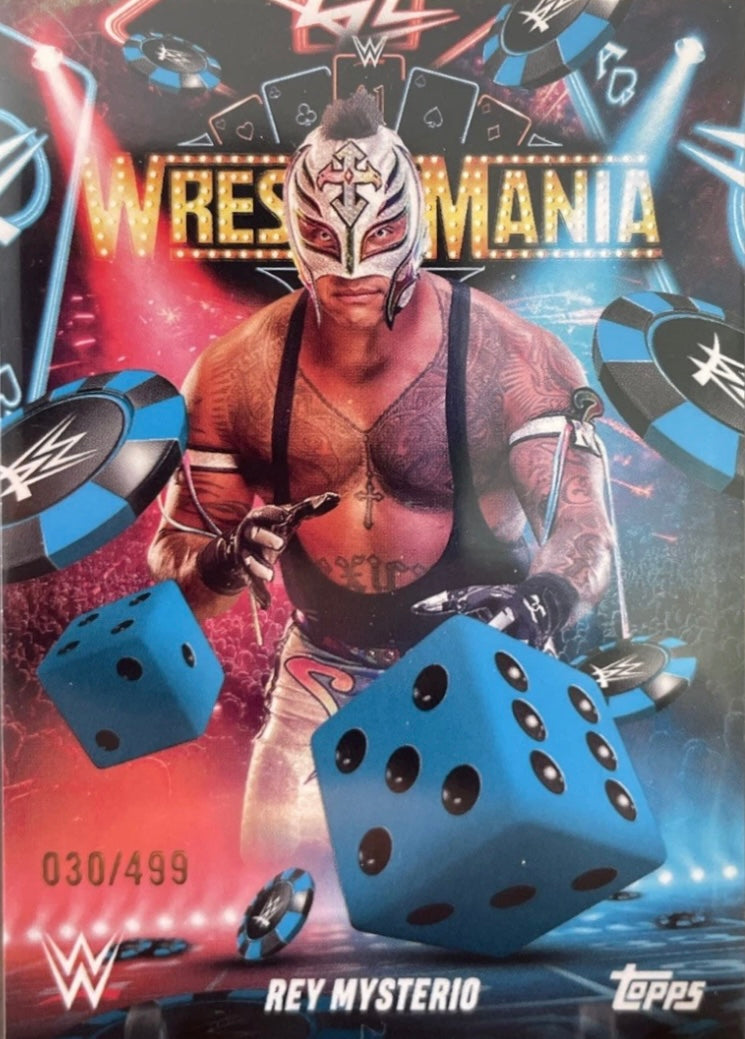 REY Mysterio trading card PW Catalog