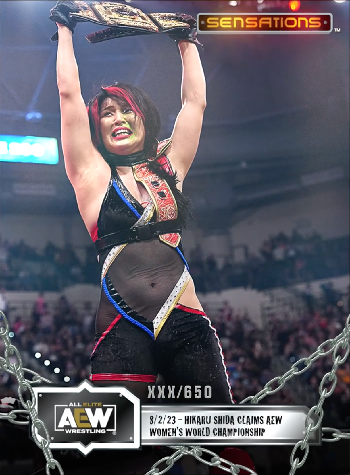 8/2/23 – Hikaru Shida – Hikaru Shida Claims AEW Women’s World Championship