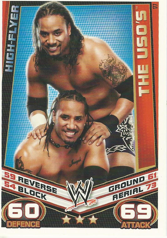 WWE Topps Slam Attax Rebellion 2012 The Usos #177