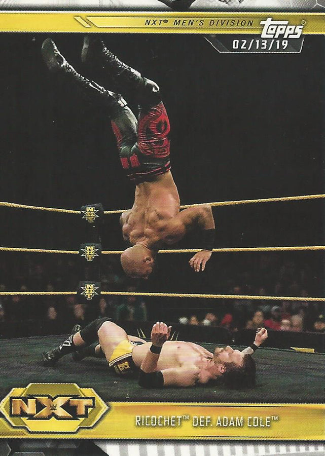 WWE Topps NXT 2019 Ricochet #77