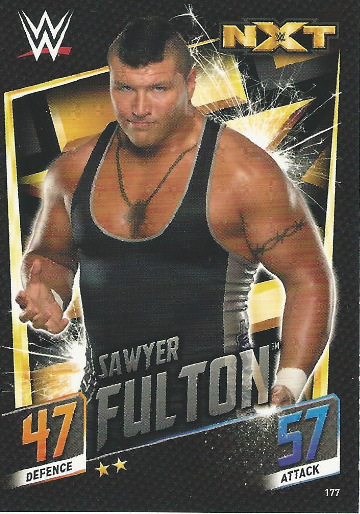 WWE Topps Slam Attax 2015 Then Now Forever Sawyer Fulton #177 NXT