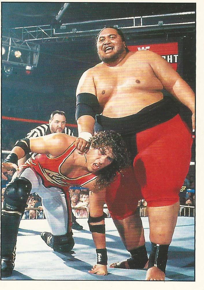 WWF Panini 1995 Sticker Collection Yokozuna #177