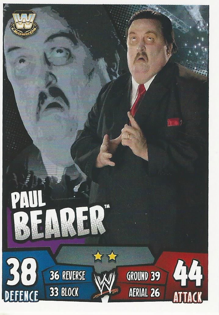 WWE Topps Slam Attax Rumble 2011 Paul Bearer #177