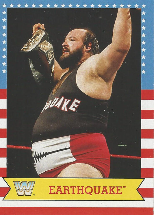 WWE Topps Heritage 2017 Earthquake #17