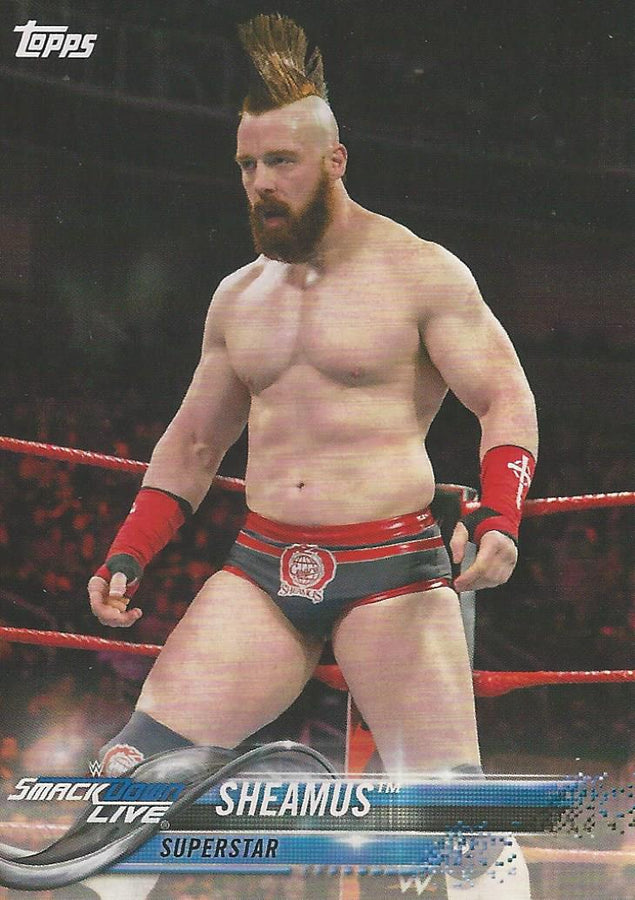 WWE Topps Then Now Forever 2018 Sheamus #177