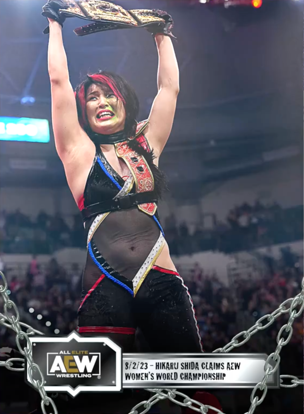8/2/23 – Hikaru Shida – Hikaru Shida Claims AEW Women’s World Championship