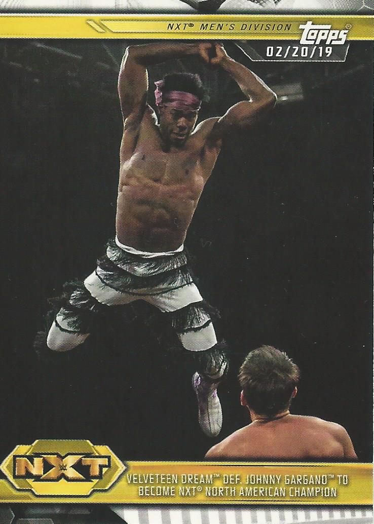 WWE Topps NXT 2019 Velveteen Dream #78