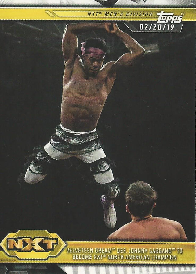 WWE Topps NXT 2019 Velveteen Dream #78