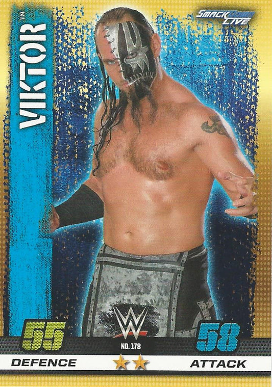 WWE Topps Slam Attax 10th Edition 2017 Viktor #178