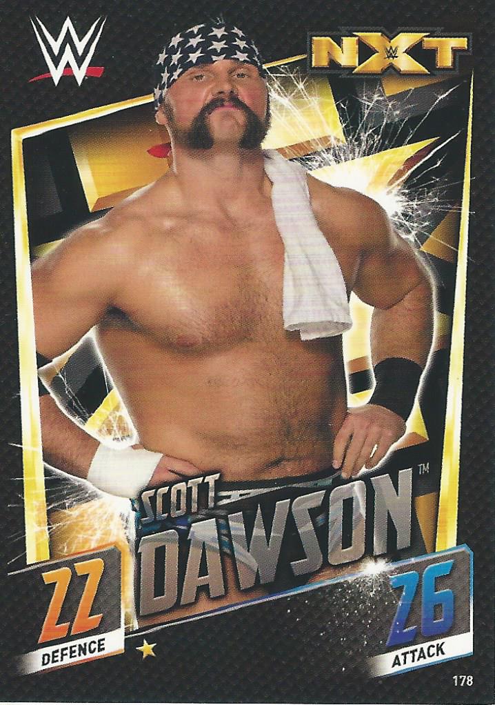 WWE Topps Slam Attax 2015 Then Now Forever Scott Dawson #178 NXT