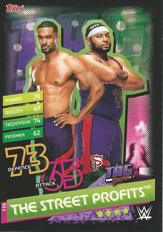 WWE Topps Slam Attax Reloaded 2020 The Street Profits #178