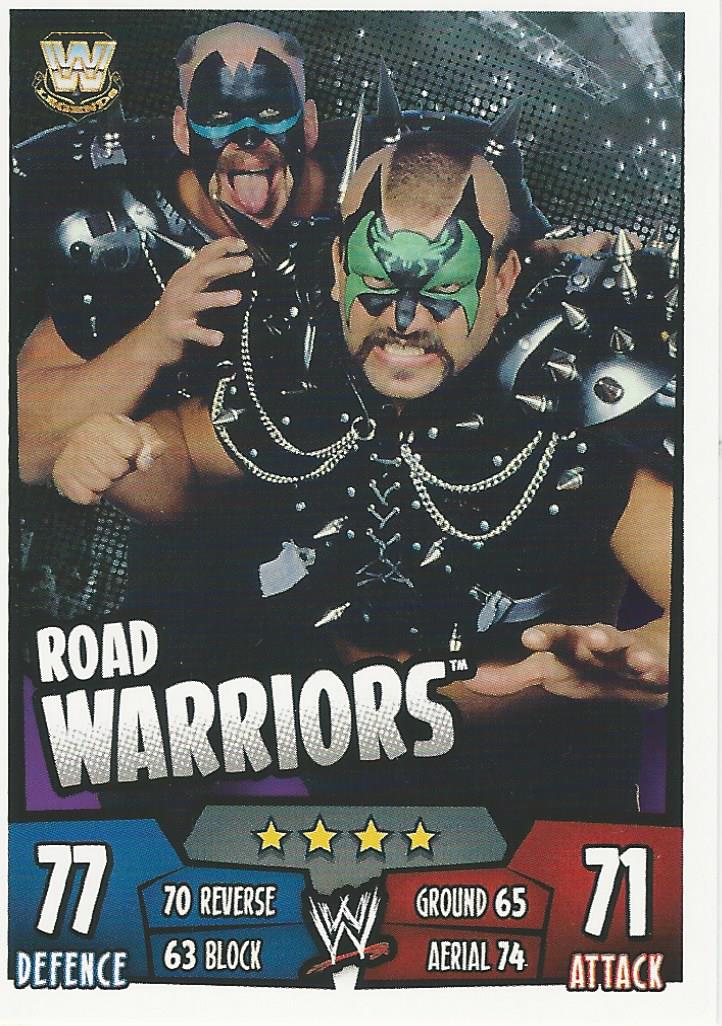 WWE Topps Slam Attax Rumble 2011 Legion of Doom Road Warriors #178