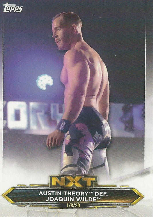 WWE Topps NXT 2020 Austin Theory #78