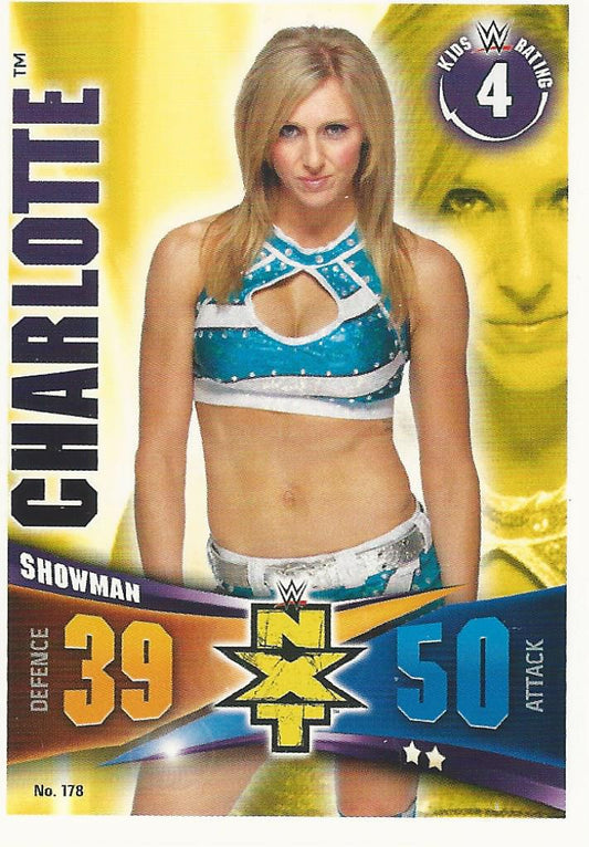 WWE Topps Slam Attax Rivals 2014 Charlotte Flair #178 NXT