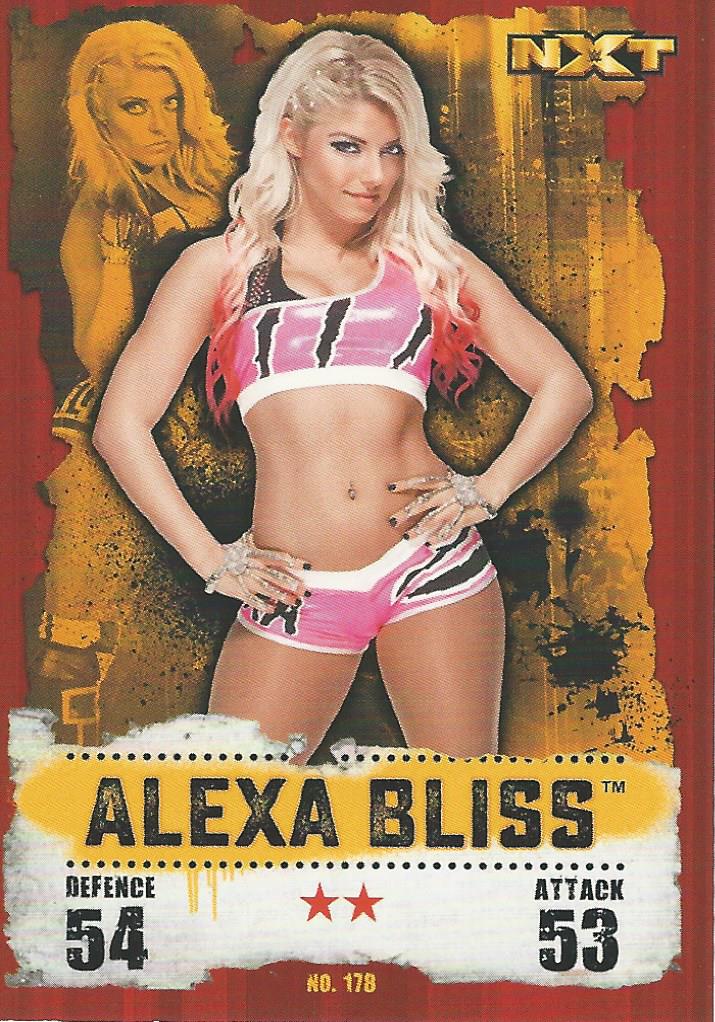 WWE Topps Slam Attax Takeover 2016 Alexa Bliss #178