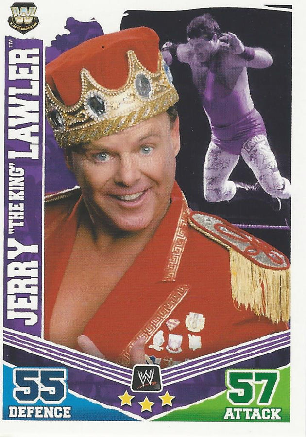 WWE Topps Slam Attax Mayhem 2010 Jerry Lawler #178