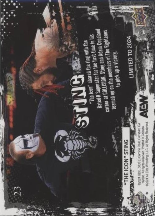 11/11/23 – Sting Joined Forces With Adam Copeland for the First-Time Ever on Collision