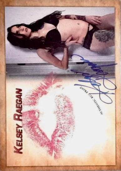 Kelsey Raegan trading card PW Catalog