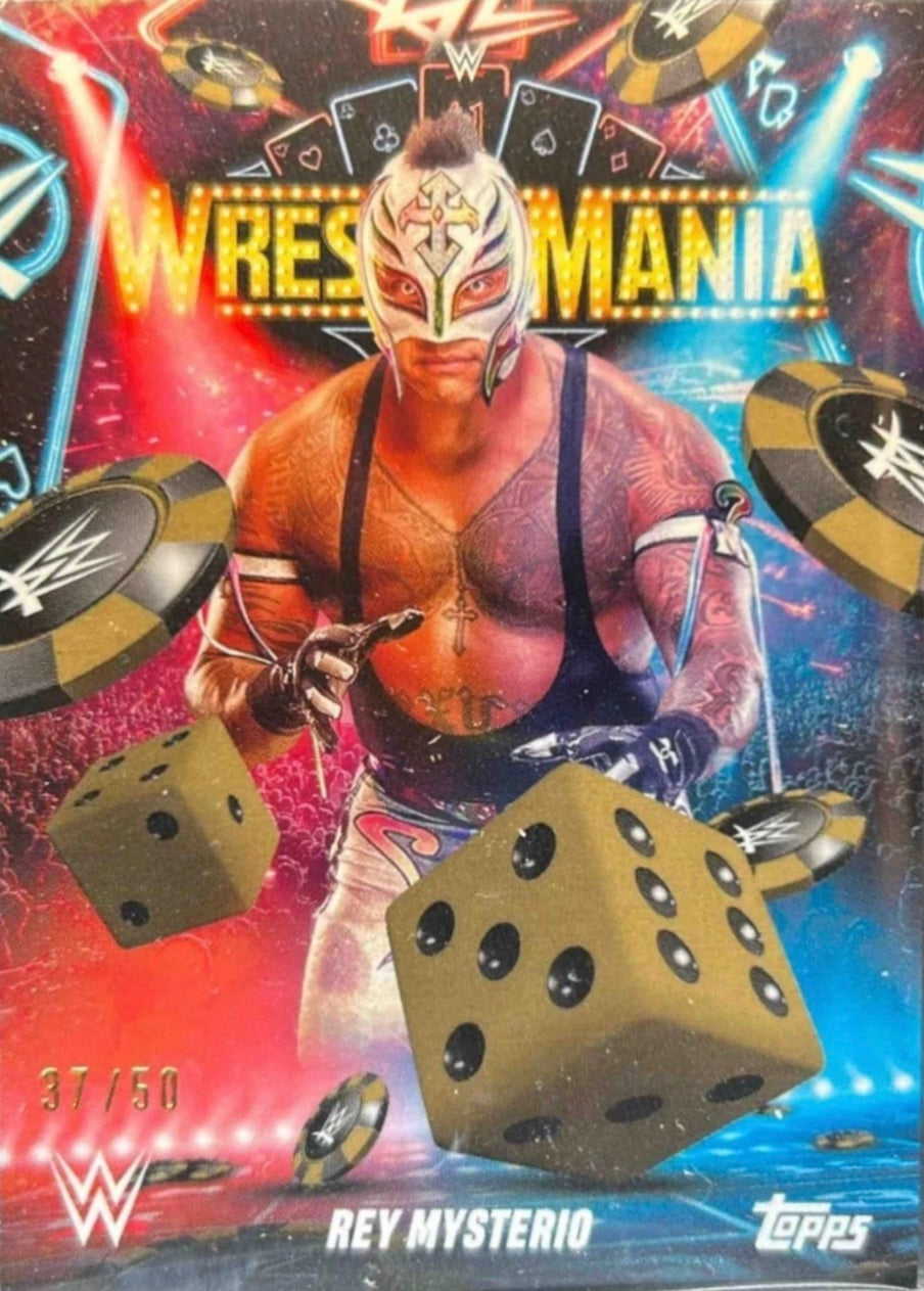 REY Mysterio trading card PW Catalog