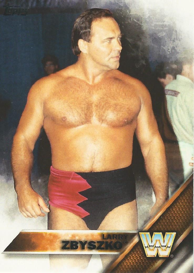 WWE Topps Then Now Forever 2016 Larry Zbyszko #179