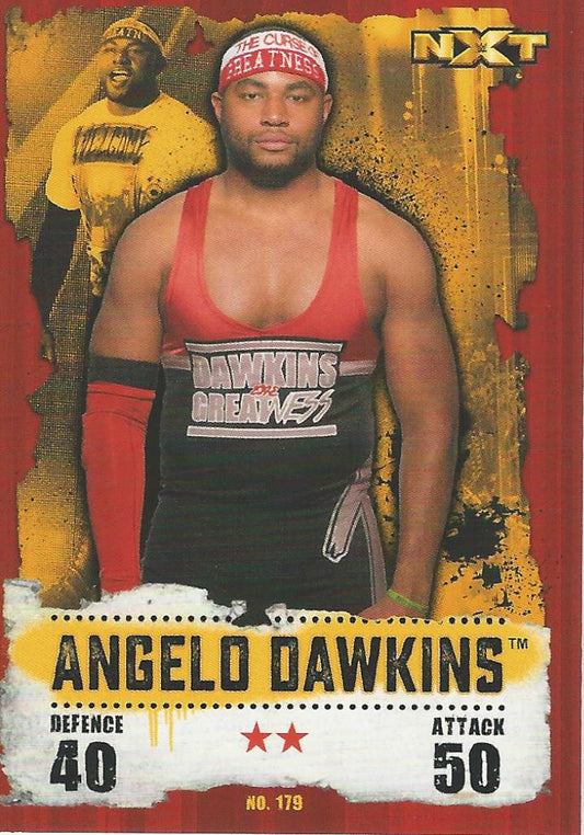 WWE Topps Slam Attax Takeover 2016 Angelo Dawkins #179