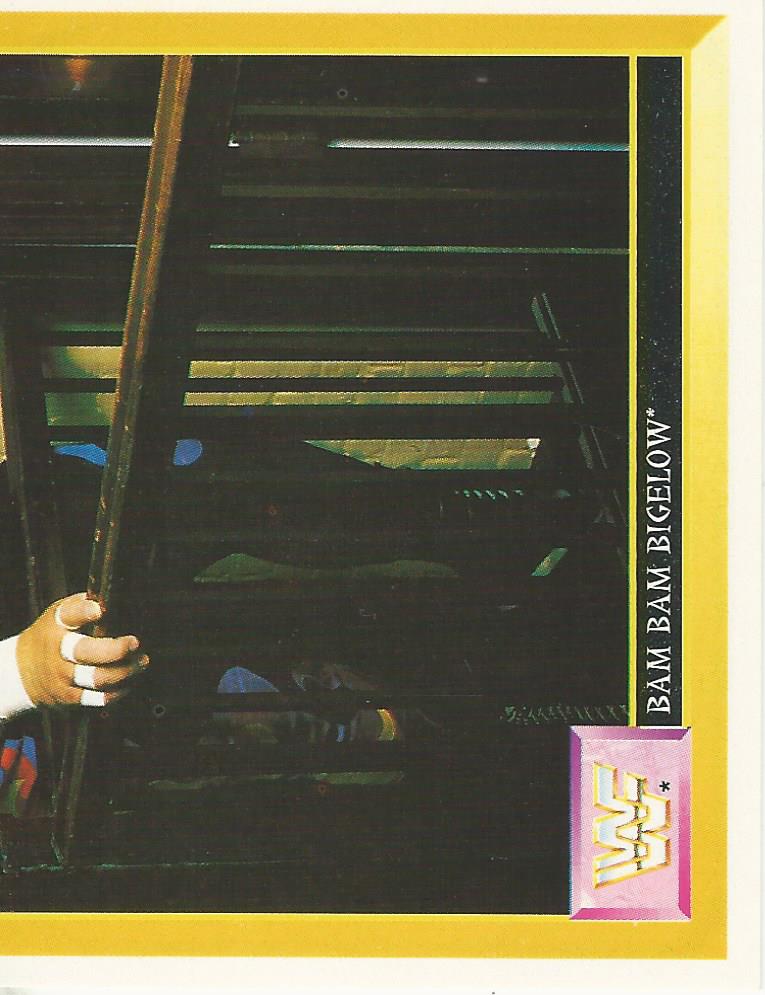 WWF Merlin Sticker 1994 Bam Bam Bigelow #179