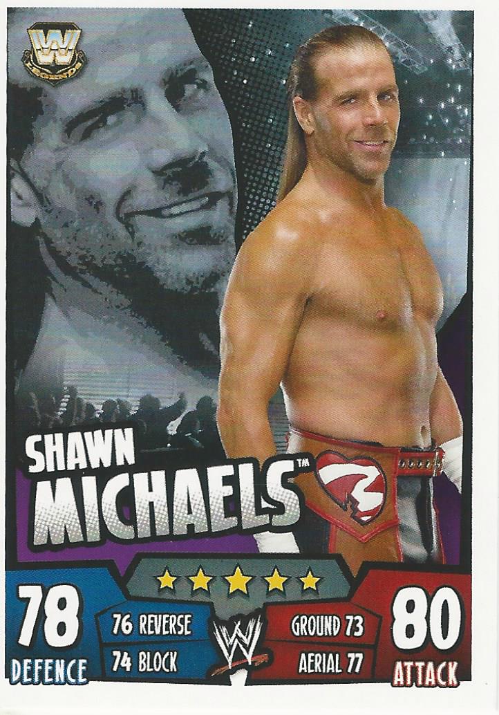 WWE Topps Slam Attax Rumble 2011 Shawn Michaels #179