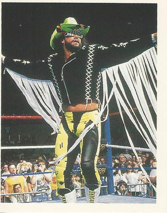 WWF Merlin Stickers 1991 Macho Man Randy Savage #179