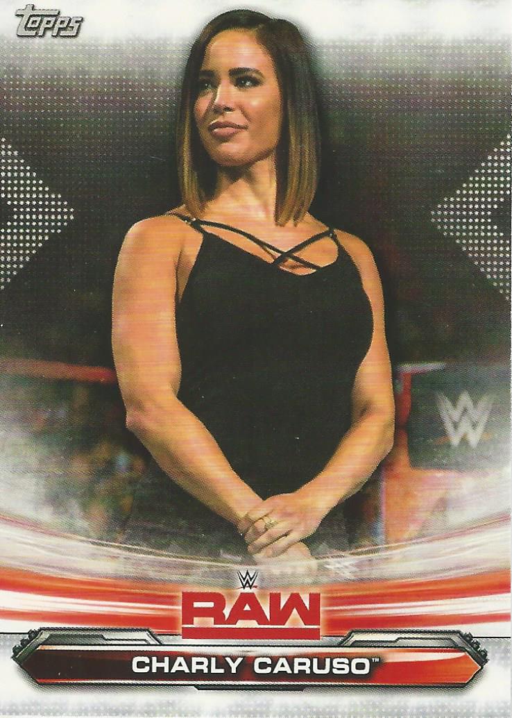 WWE Topps Raw 2019 Charly Caruso #17