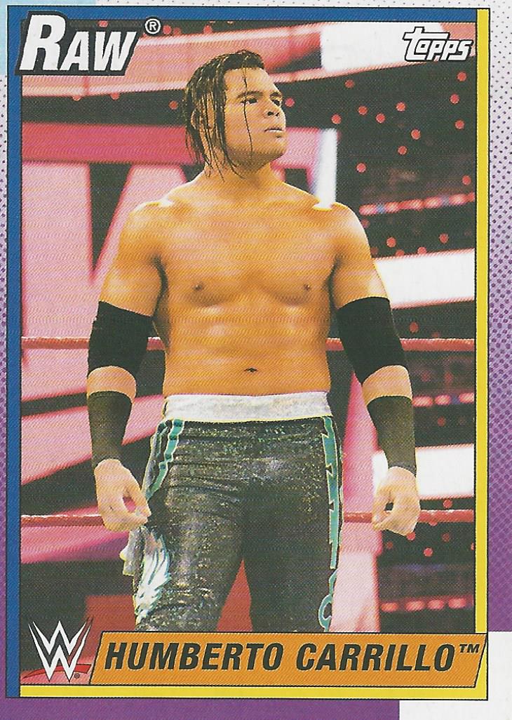 WWE Topps Heritage 2021 Humberto Carrillo #17