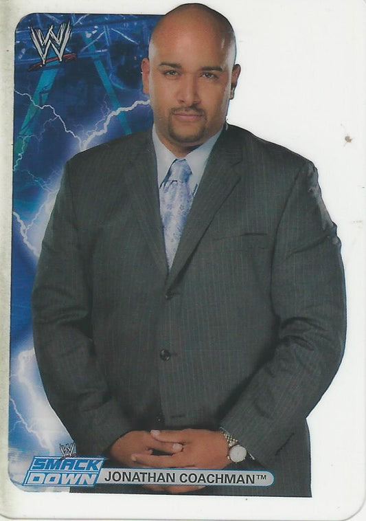 WWE Edibas Lamincards 2008 Jonathan Coachman #17