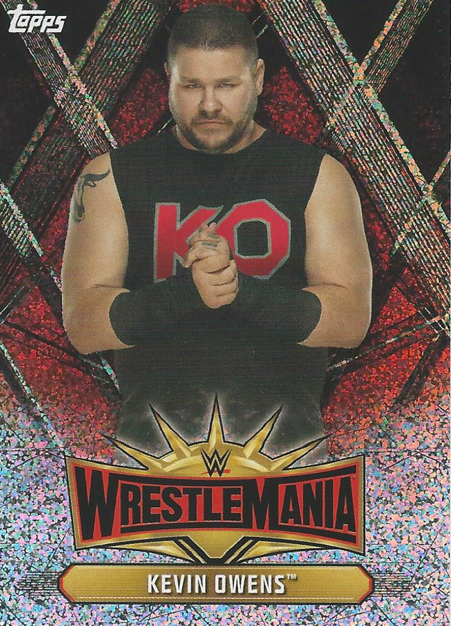 WWE Topps Champions 2019 Kevin Owens WM-17 trading card PW Catalog