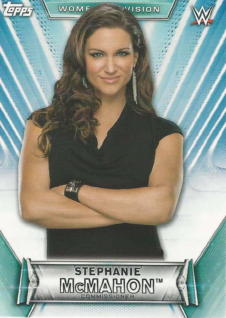 WWE Topps Women Division 2019 Stephanie McMahon #17