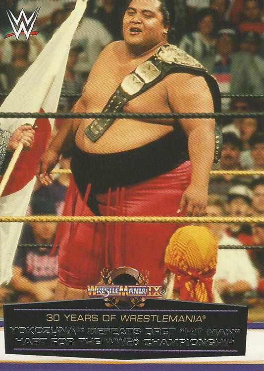 WWE Topps Road to Wrestlemania 2014 Yokozuna 17 of 60 trading card PW Catalog