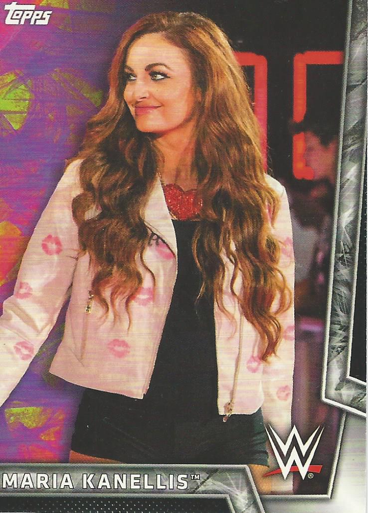 WWE Topps Women Division 2018 Maria Kanellis #17