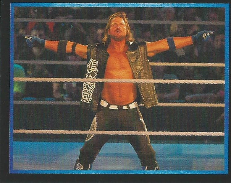 WWE Topps Stickers 2017 AJ Styles #17
