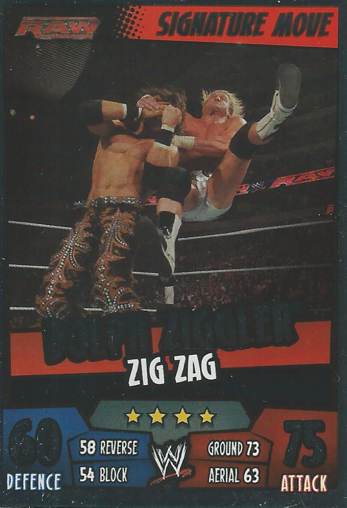 WWE Topps Slam Attax Rumble 2011 Dolph Ziggler #17