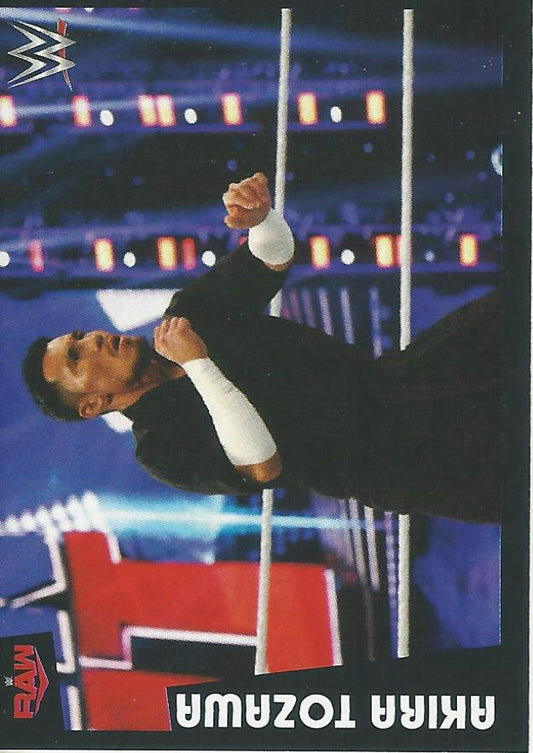 WWE Panini 2022 Sticker Collection Akira Tozawa #17